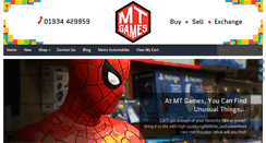 Desktop Screenshot of mtgames.co.uk